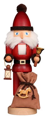 Santa with Bell<br>2023 Ulbricht Nutcracker